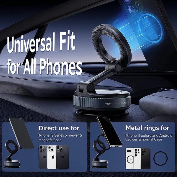 NYZA Vacuum Suction Magnetic Phone Holder