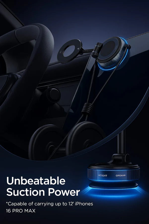 NYZA Vacuum Suction Magnetic Phone Holder